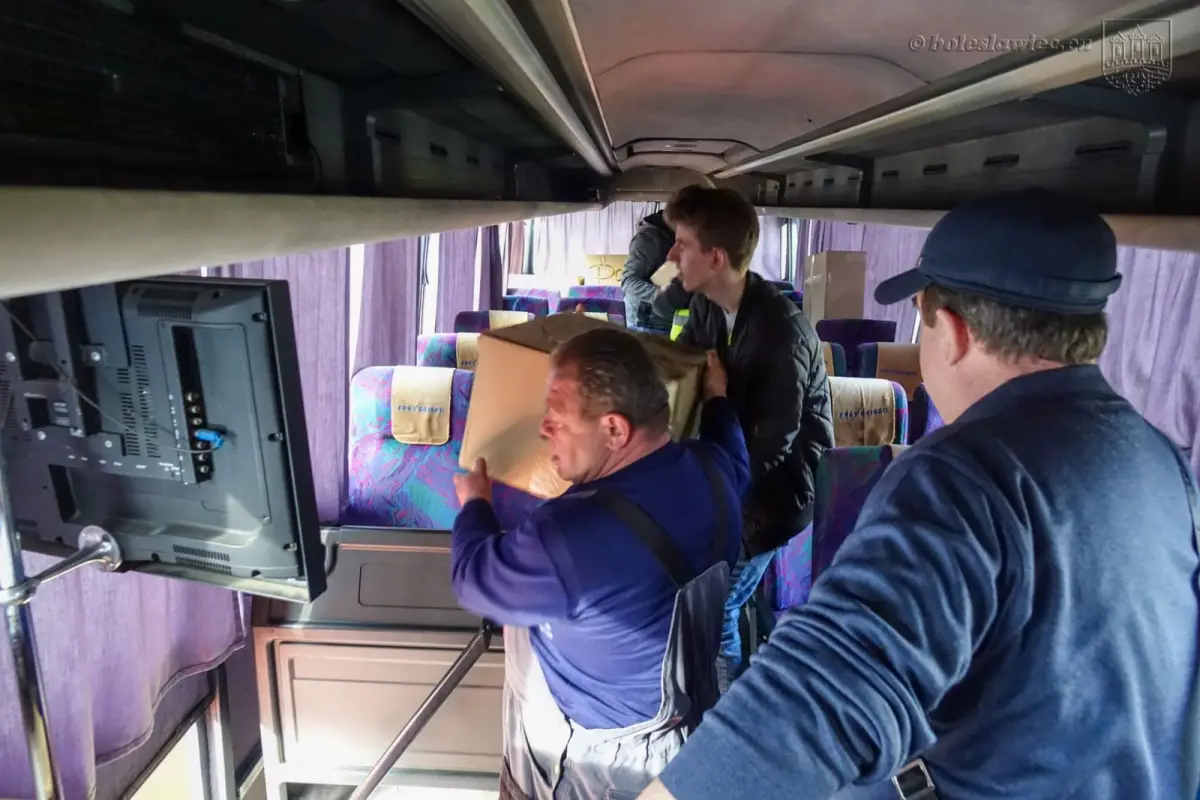 Kolejny transport darów dla Ukraińców wyjechał z Bolesławca