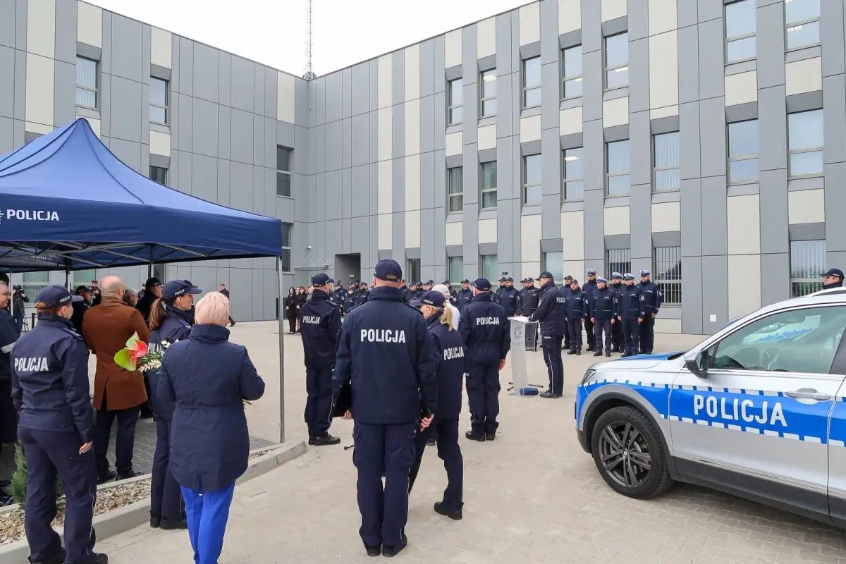 Otwarcie Komendy Powiatowej Policji w Bolesławcu