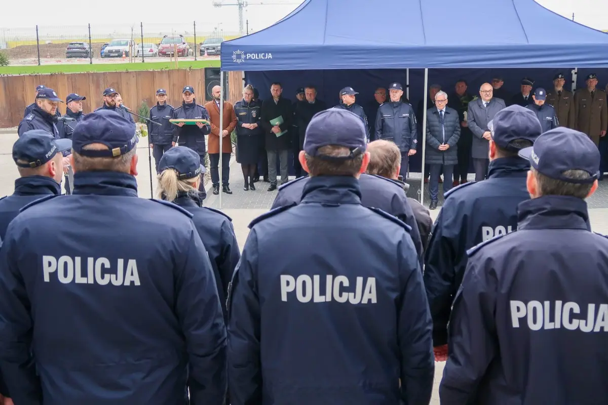 Otwarcie Komendy Powiatowej Policji w Bolesławcu