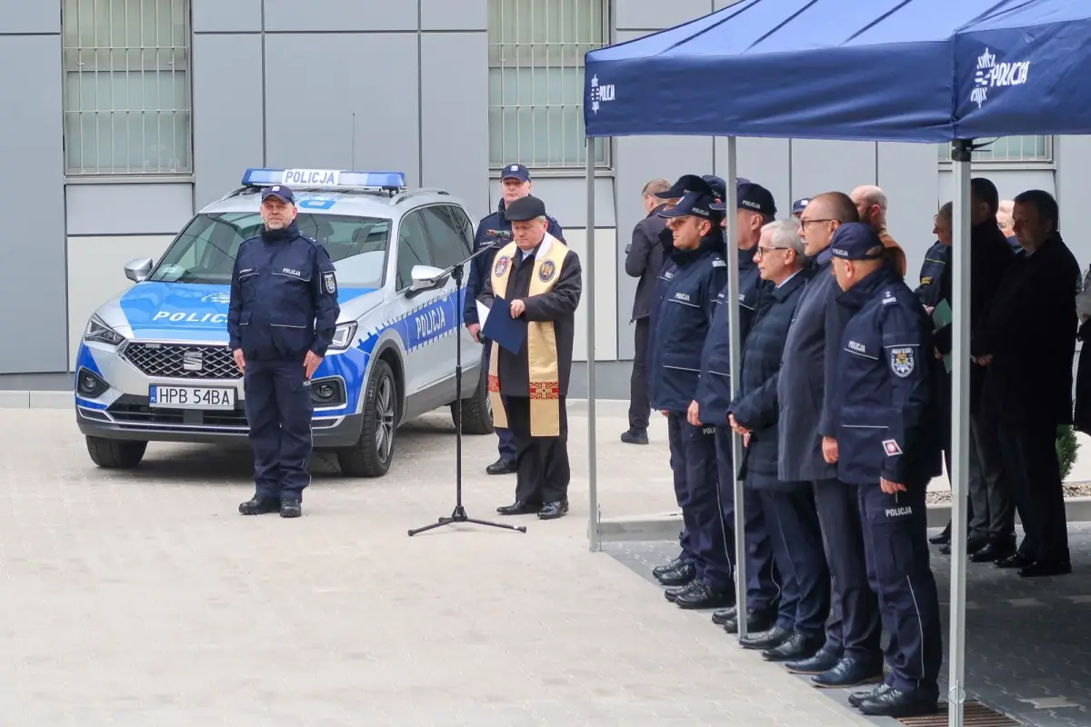 Otwarcie Komendy Powiatowej Policji w Bolesławcu