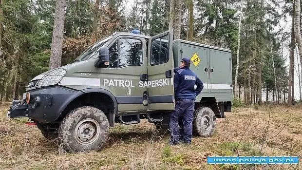 Akcja bolesławieckich saperów w powiecie lubańskim