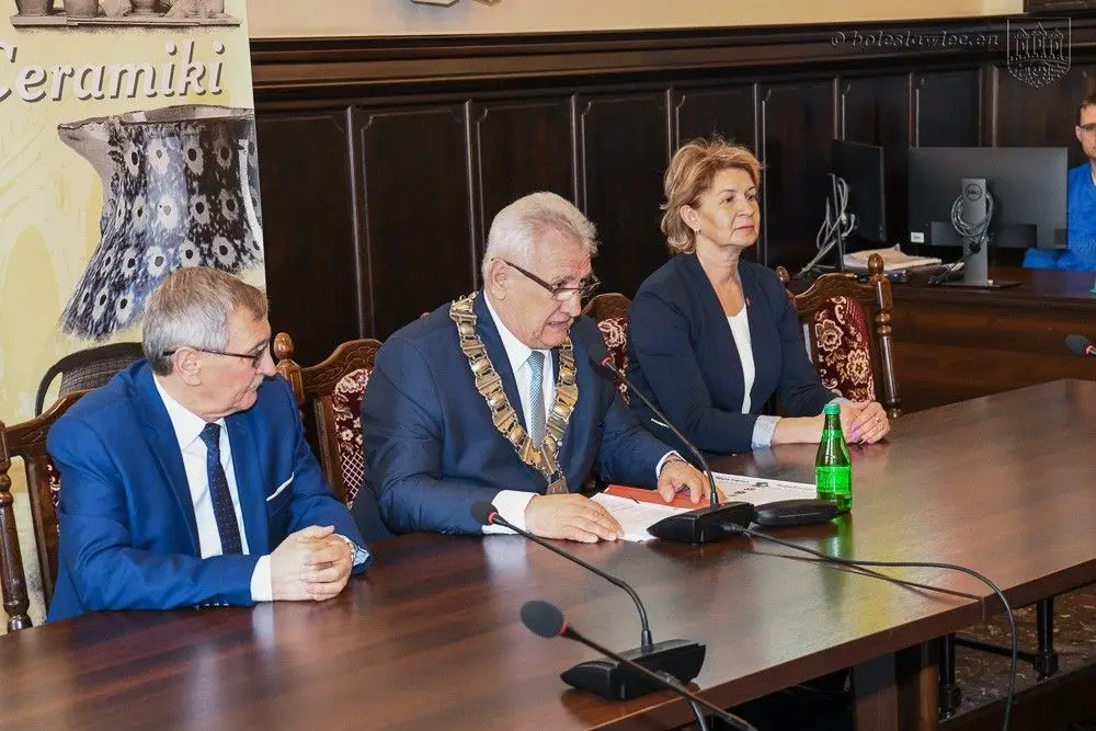 Radni uroczyście pożegnali Jerzego Zielińskiego, byłego sekretarza Miasta Bolesławiec