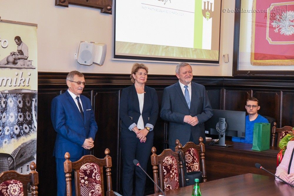 Radni uroczyście pożegnali Jerzego Zielińskiego, byłego sekretarza Miasta Bolesławiec