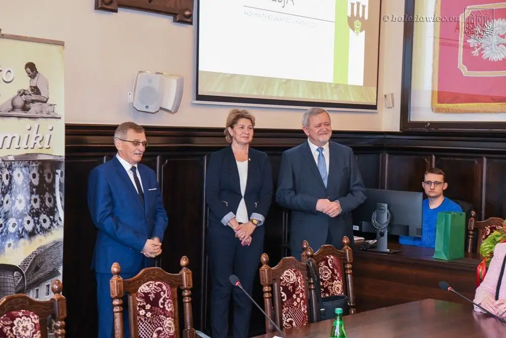 Radni uroczyście pożegnali Jerzego Zielińskiego, byłego sekretarza Miasta Bolesławiec