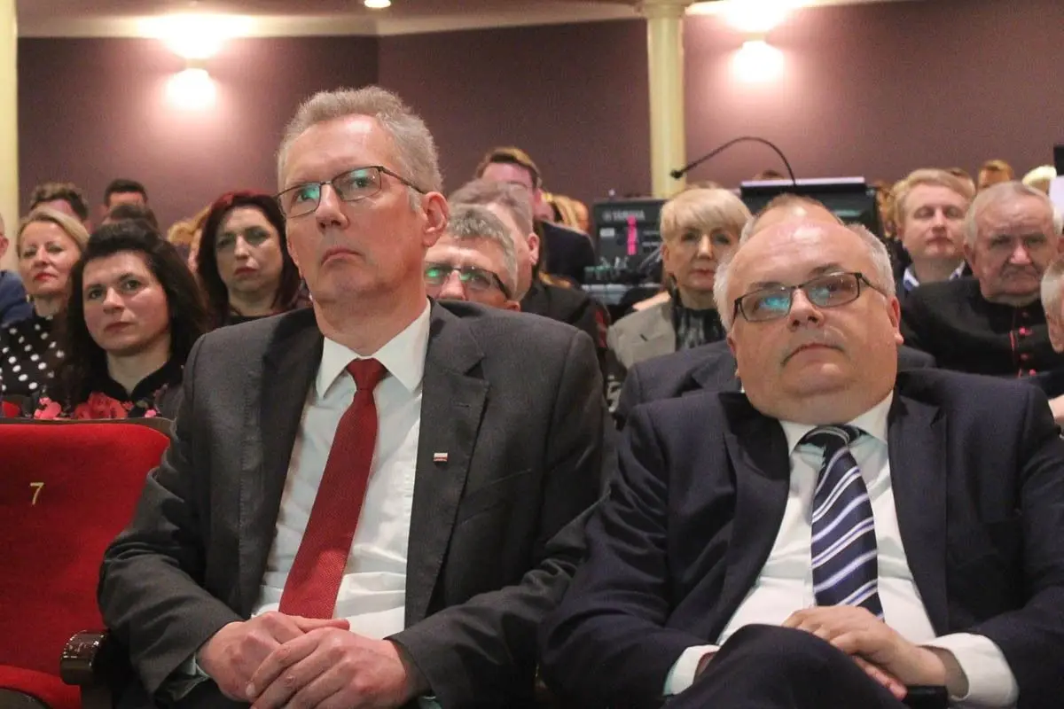 Uroczystość nadania szpitalowi powiatowemu imienia świętego Łukasza