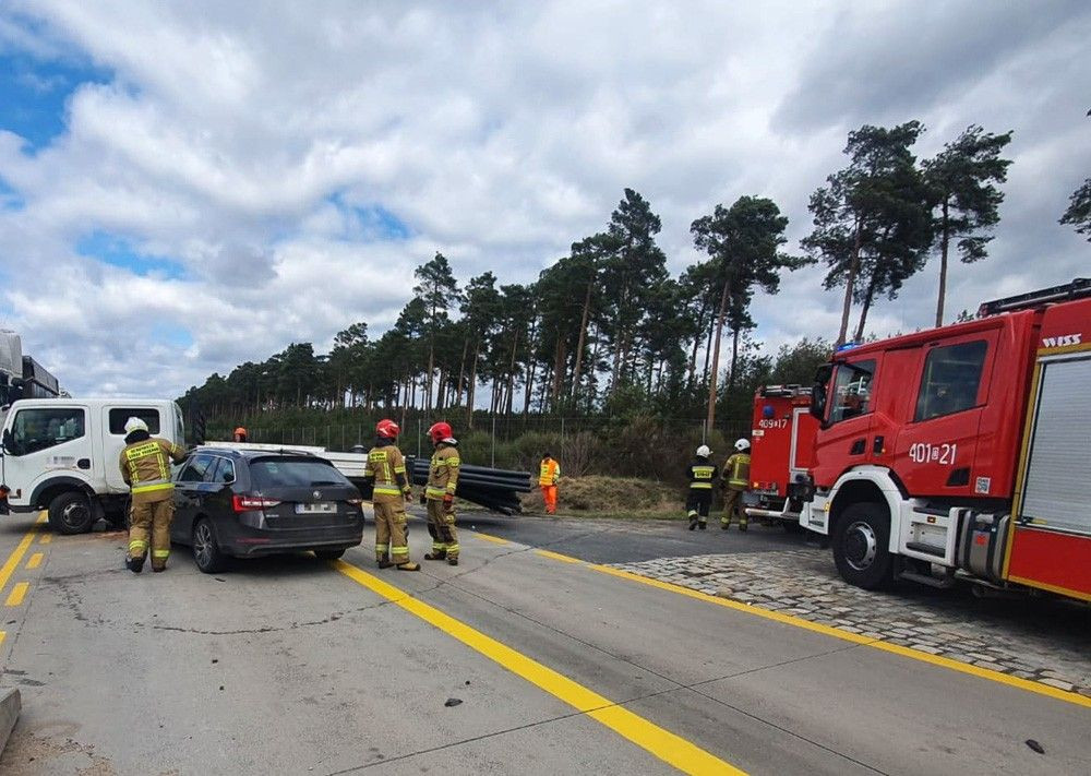 Akcja służb na DK18