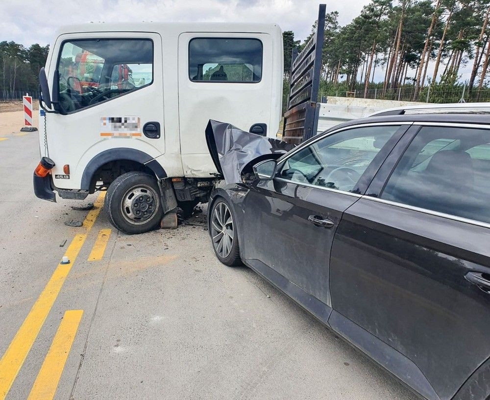 Akcja służb na DK18