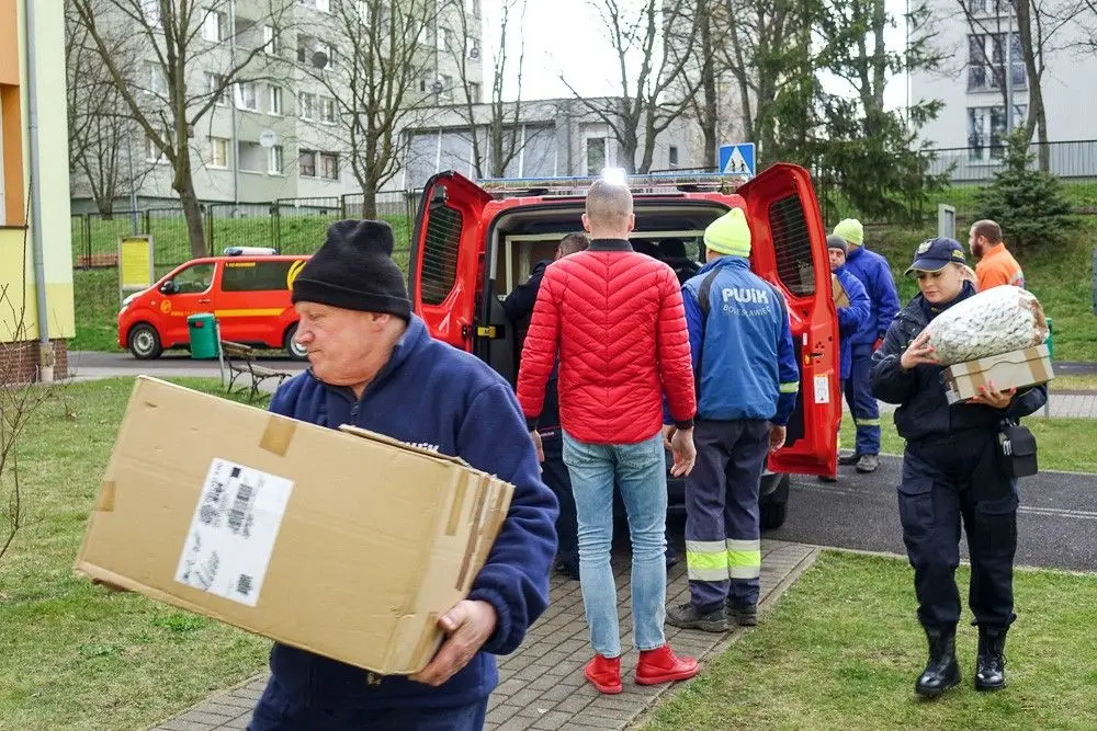 Dary z Pirny, miasta partnerskiego, dotarły do Bolesławca
