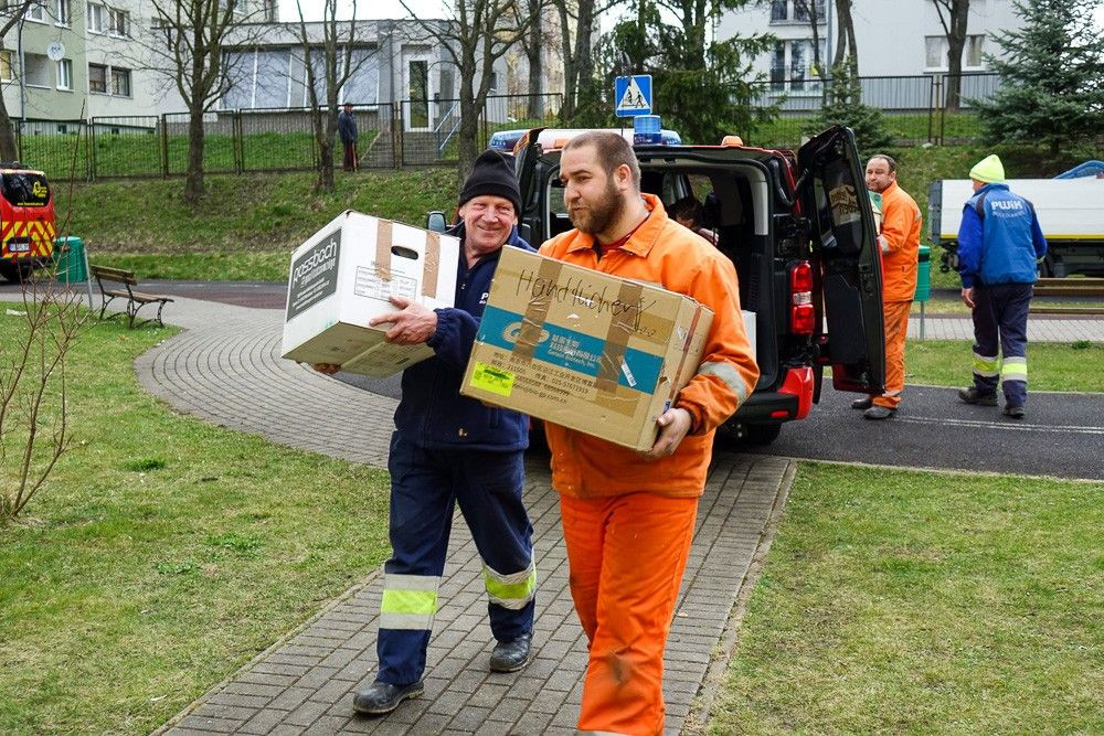 Dary z Pirny, miasta partnerskiego, dotarły do Bolesławca