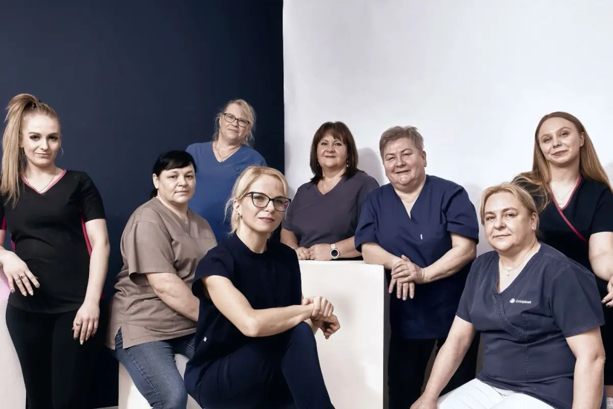 Staff of St. Luke’s Hospital in Bolesławiec