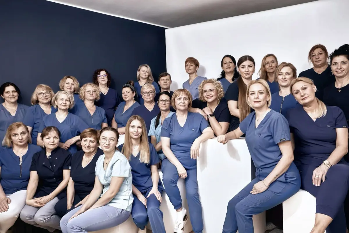 Pracownicy szpitala św. Łukasza w Bolesławcu