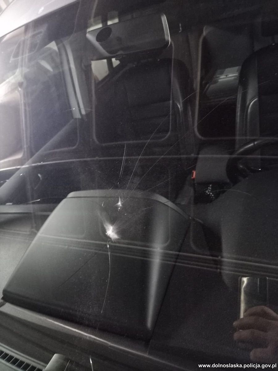 Radiowóz i podejrzany