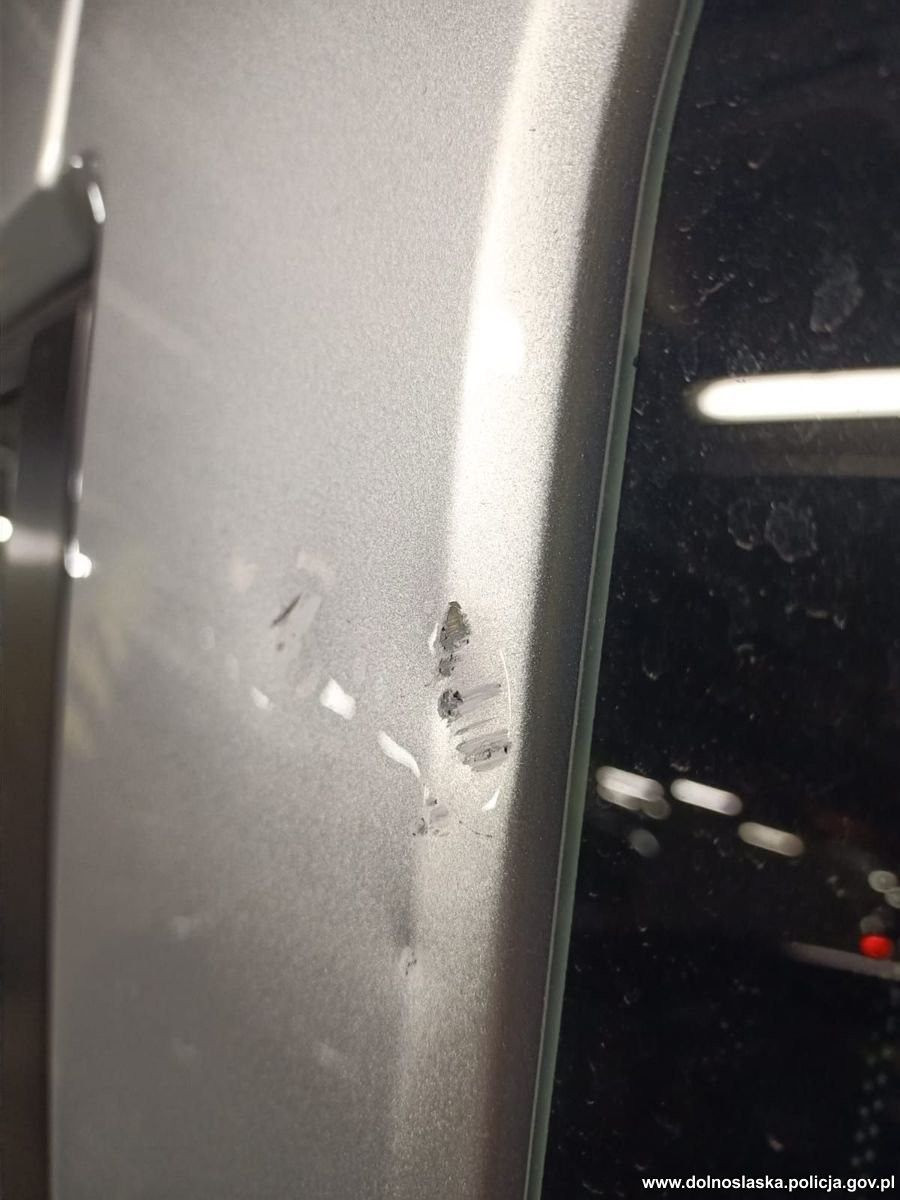 Radiowóz i podejrzany