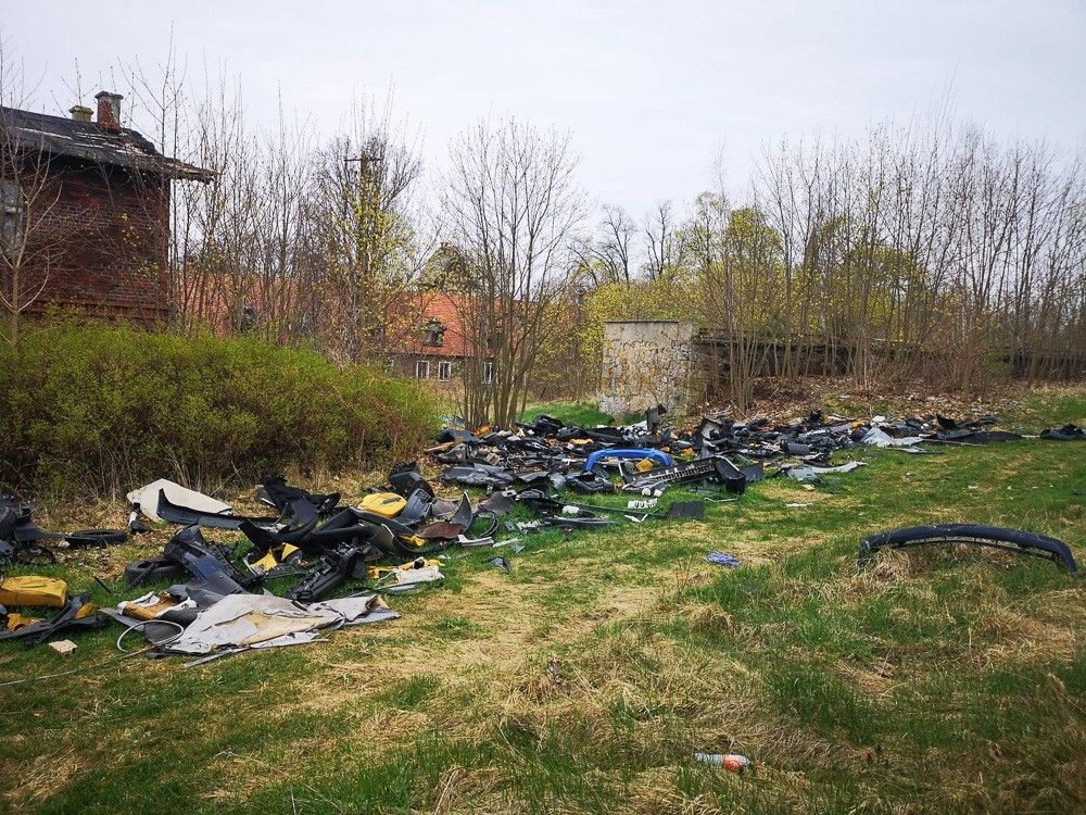 Akcja straży pożarnej w miejscowości Osła