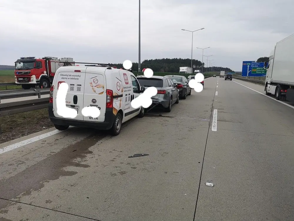 Kolizja na A4