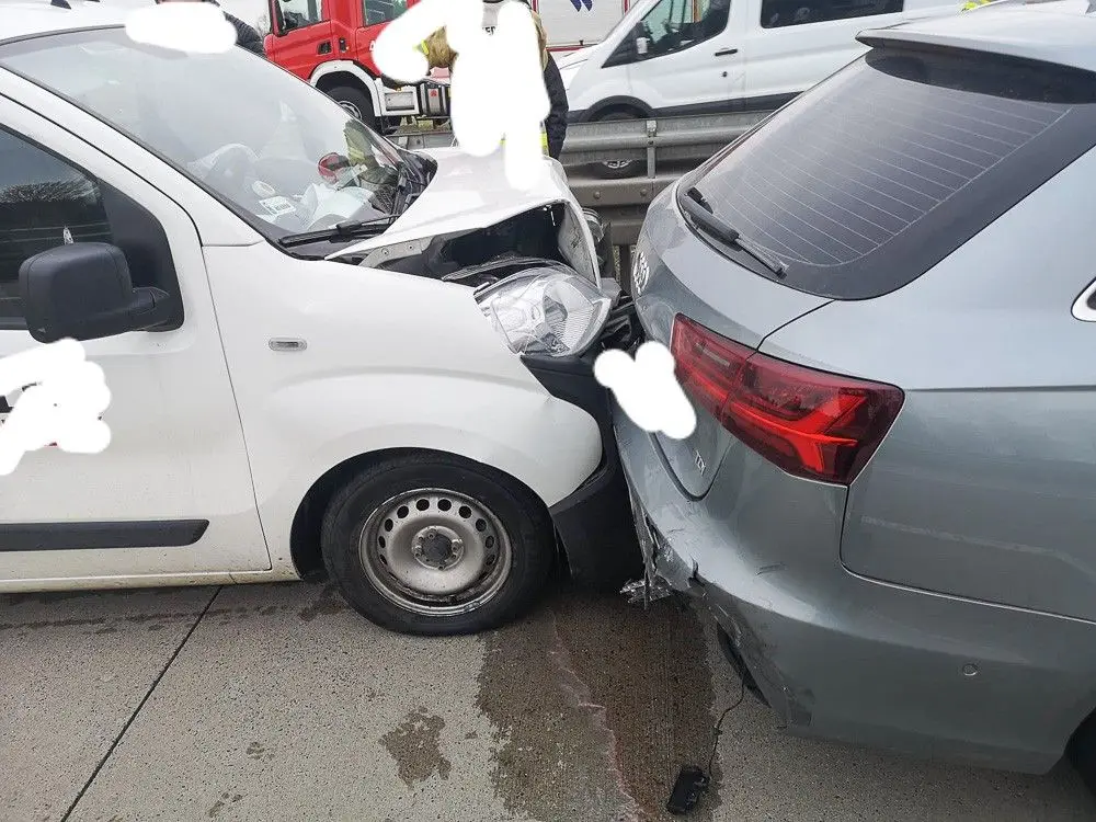 Kolizja na A4
