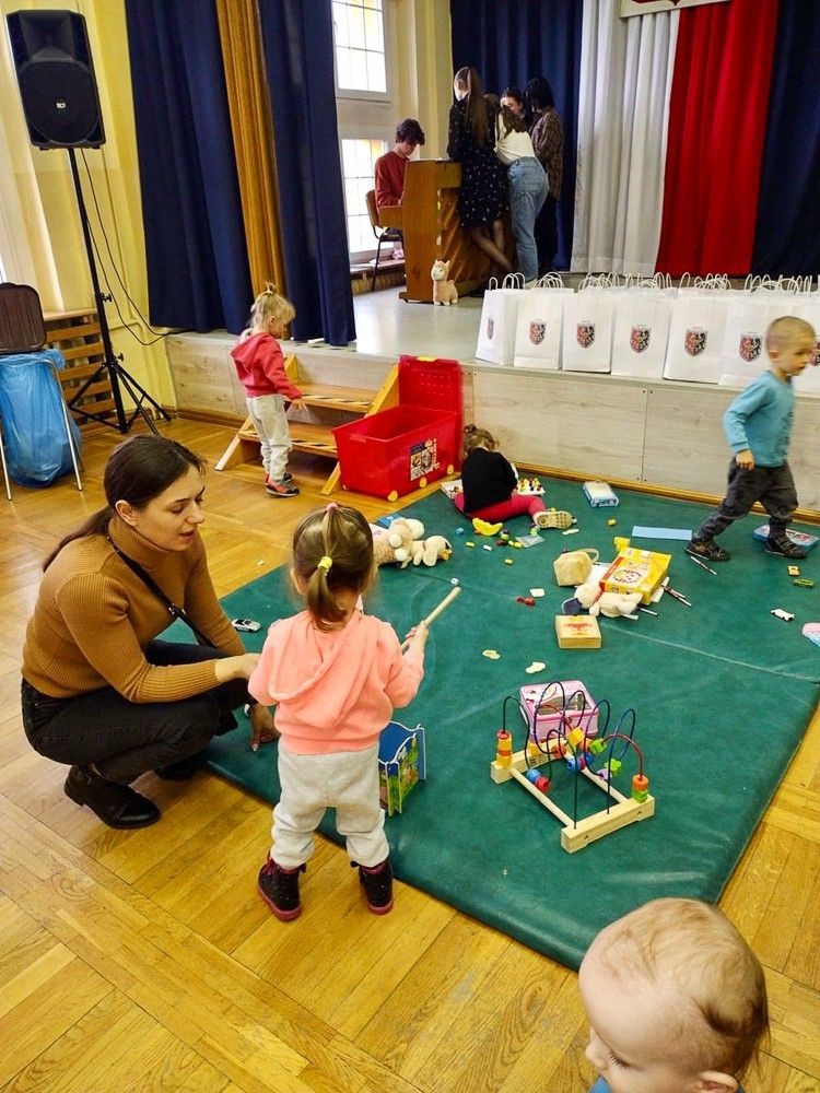Przedświąteczne spotkanie ukraińskich rodzin