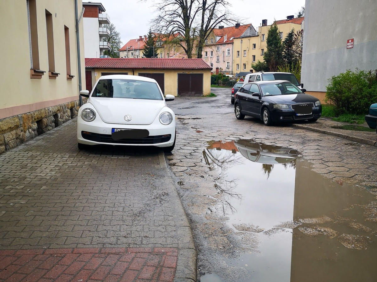 Ulica Warszawska w Bolesławcu