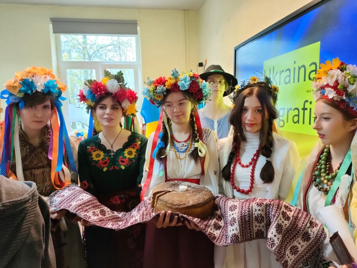 Dzień Ukraiński w Zespole Szkół Budowlanych w Bolesławcu