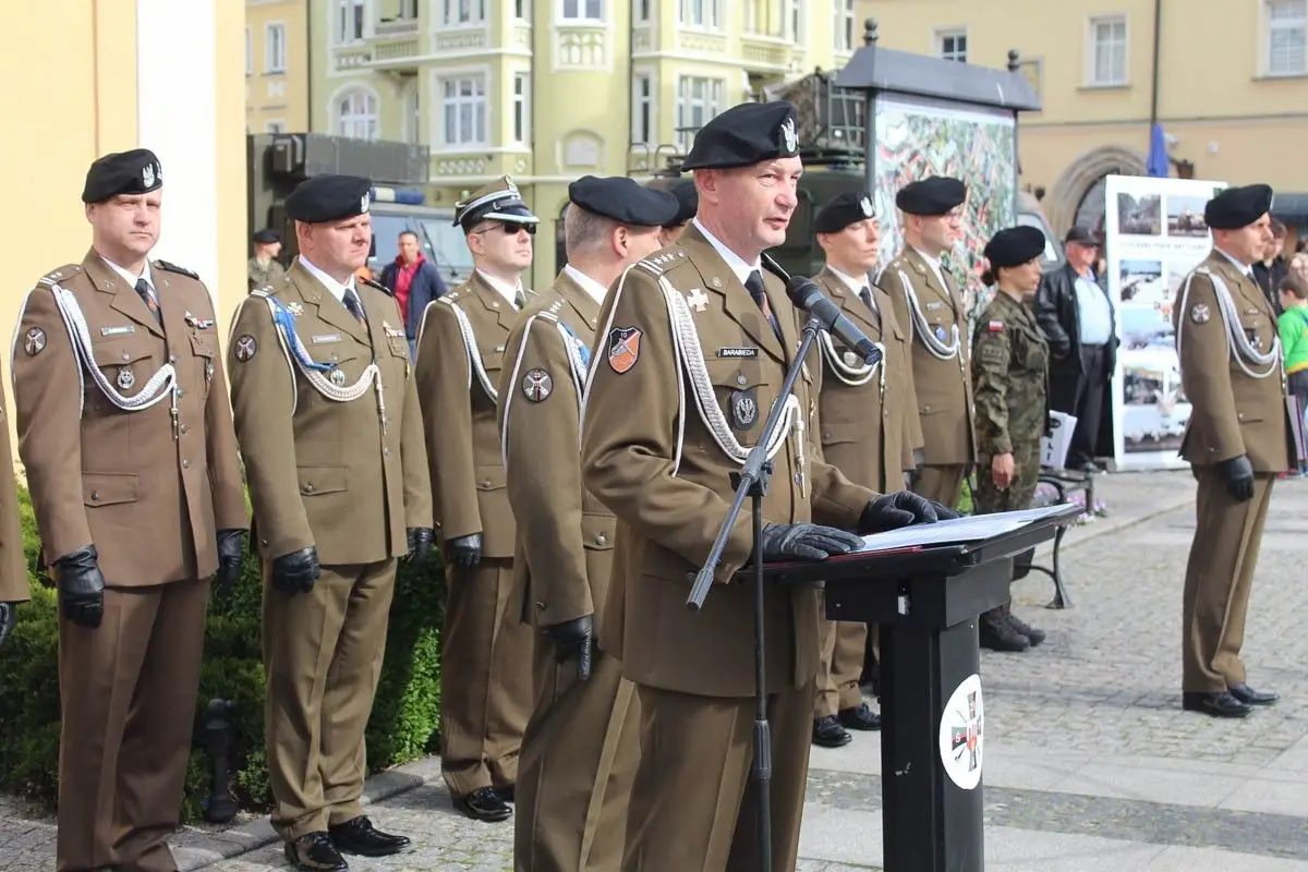 130 recruits took the oath at the Bolesławiec market square