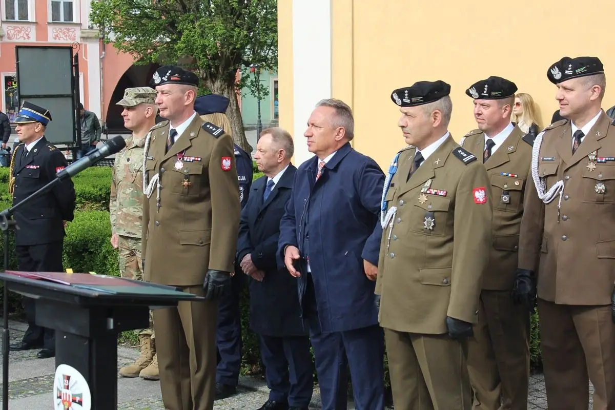 130 recruits took the oath at the Bolesławiec market square