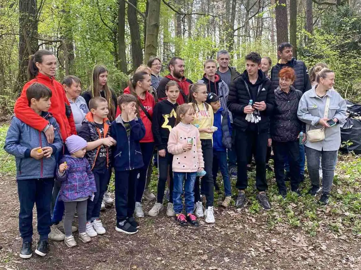 7200 litrów śmieci uprzątnęli Ukraińcy i Ukrainki