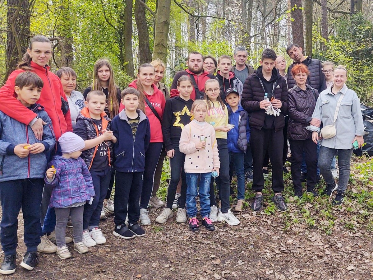 7200 litrów śmieci uprzątnęli Ukraińcy i Ukrainki