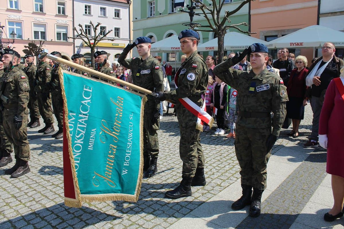 Obchody Święta Flagi RP w Bolesławcu