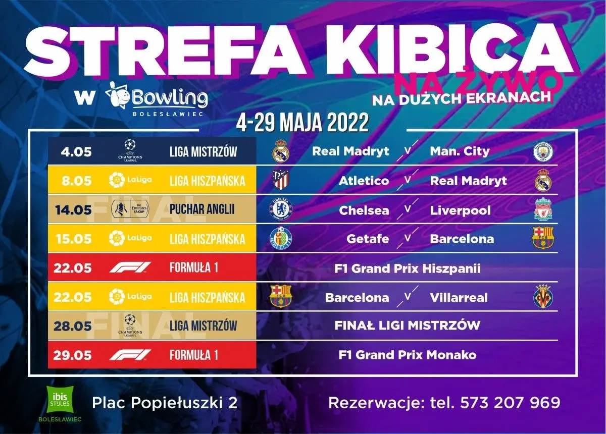 Strefa Kibica w Bowling Bolesławiec