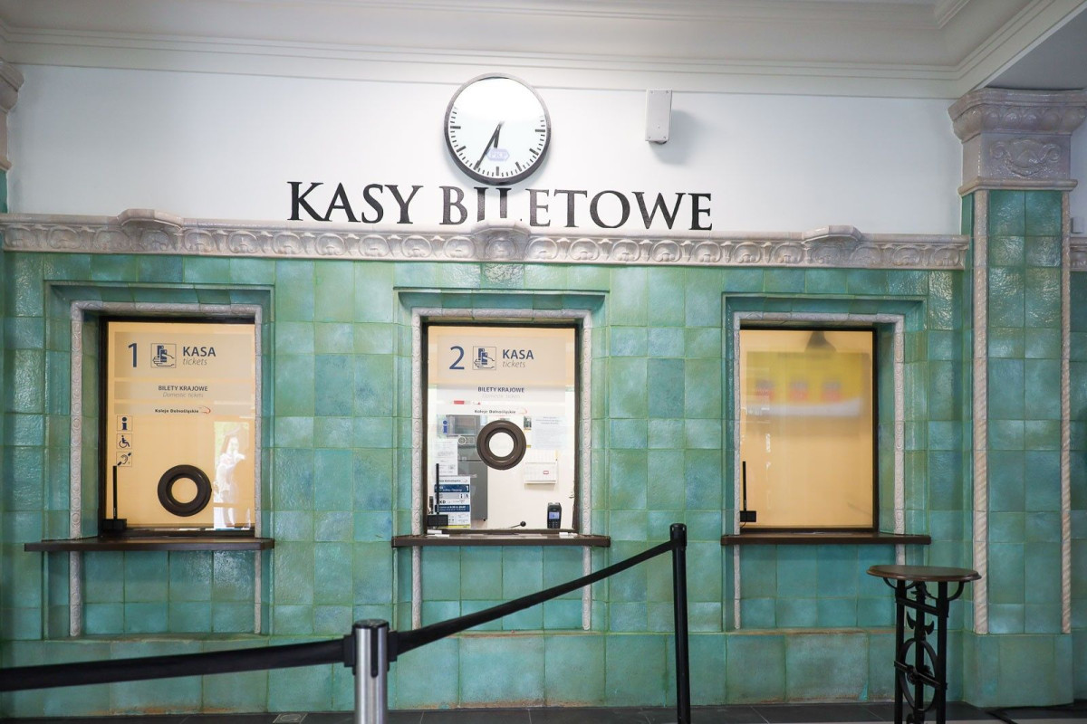 Dworzec kolejowy po remoncie