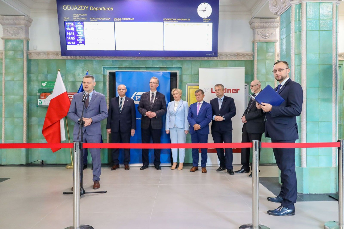 Dworzec kolejowy po remoncie