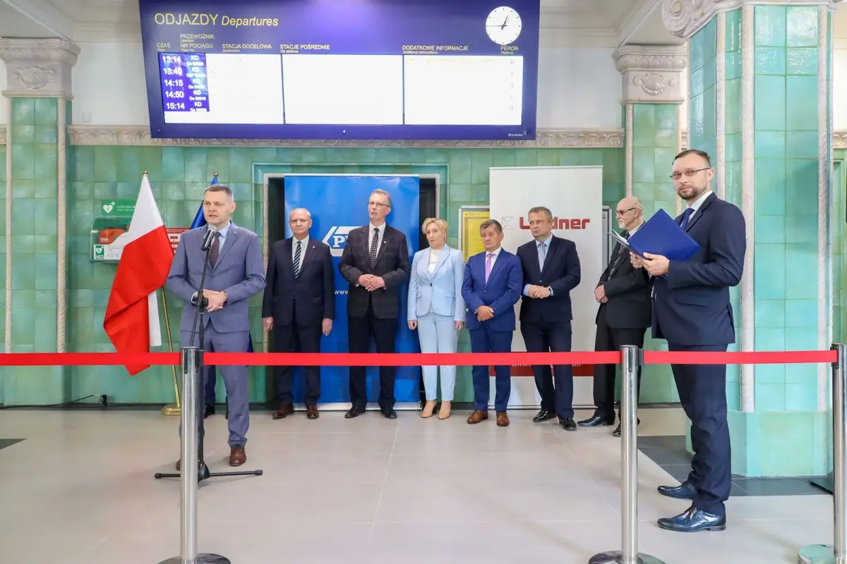 Dworzec kolejowy po remoncie