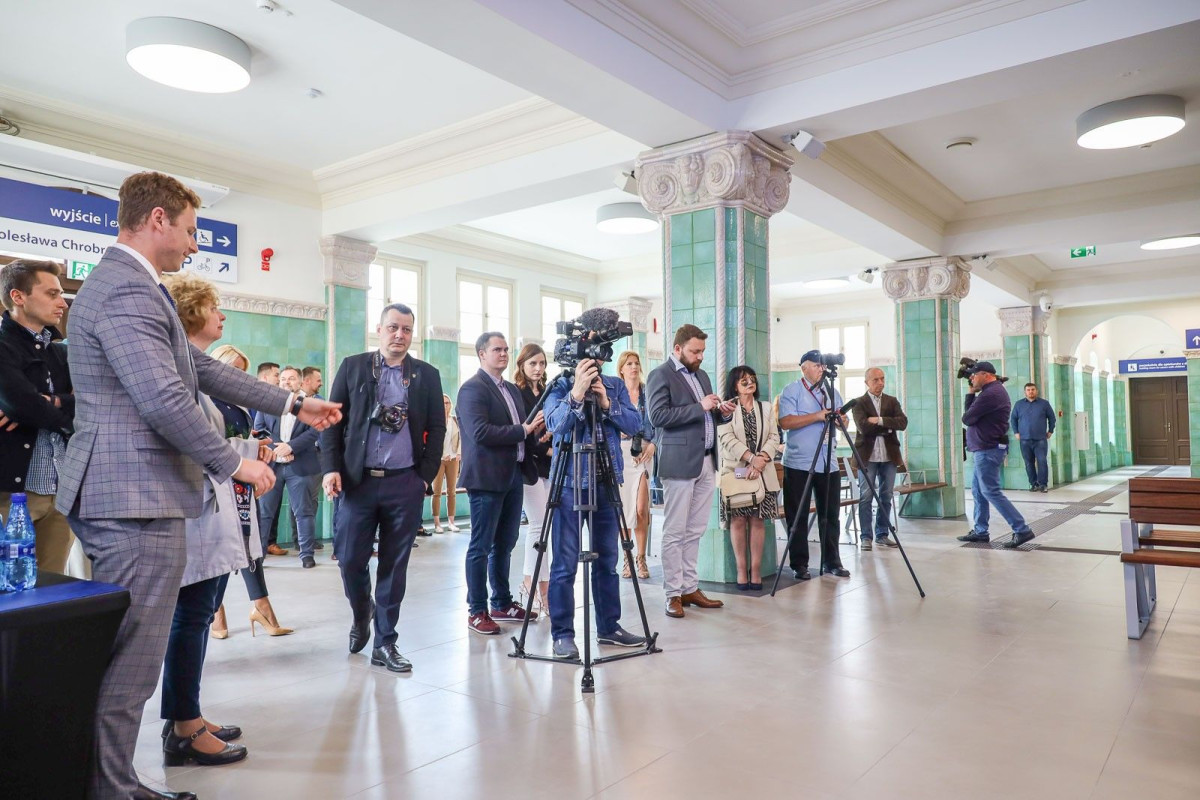 Dworzec kolejowy po remoncie