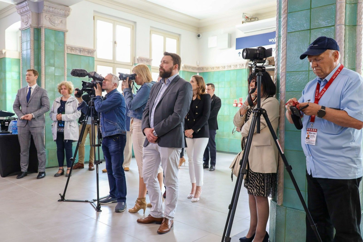 Dworzec kolejowy po remoncie