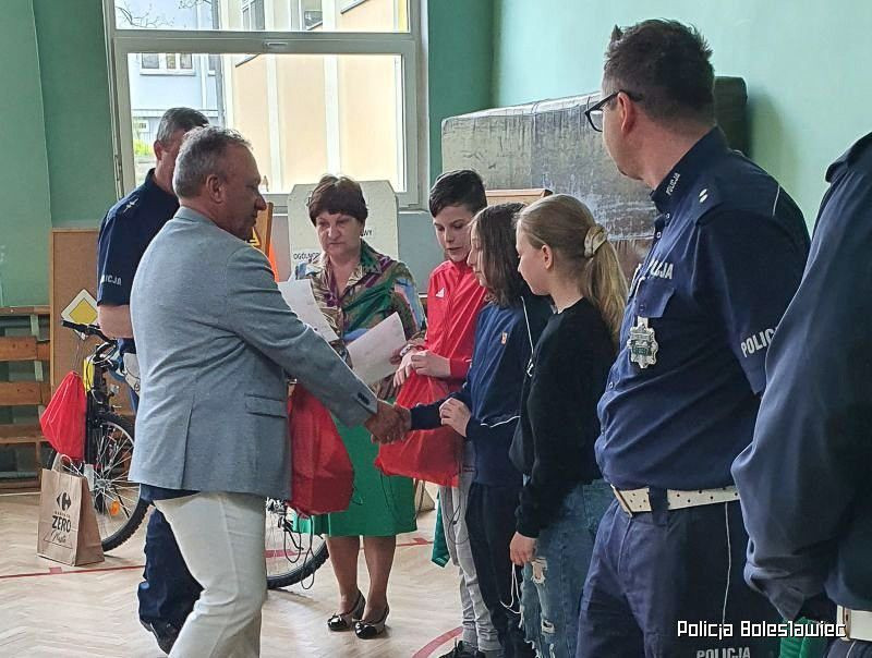 Uczniowie „czwórki” wiedzą najwięcej o bezpieczeństwie w ruchu drogowym