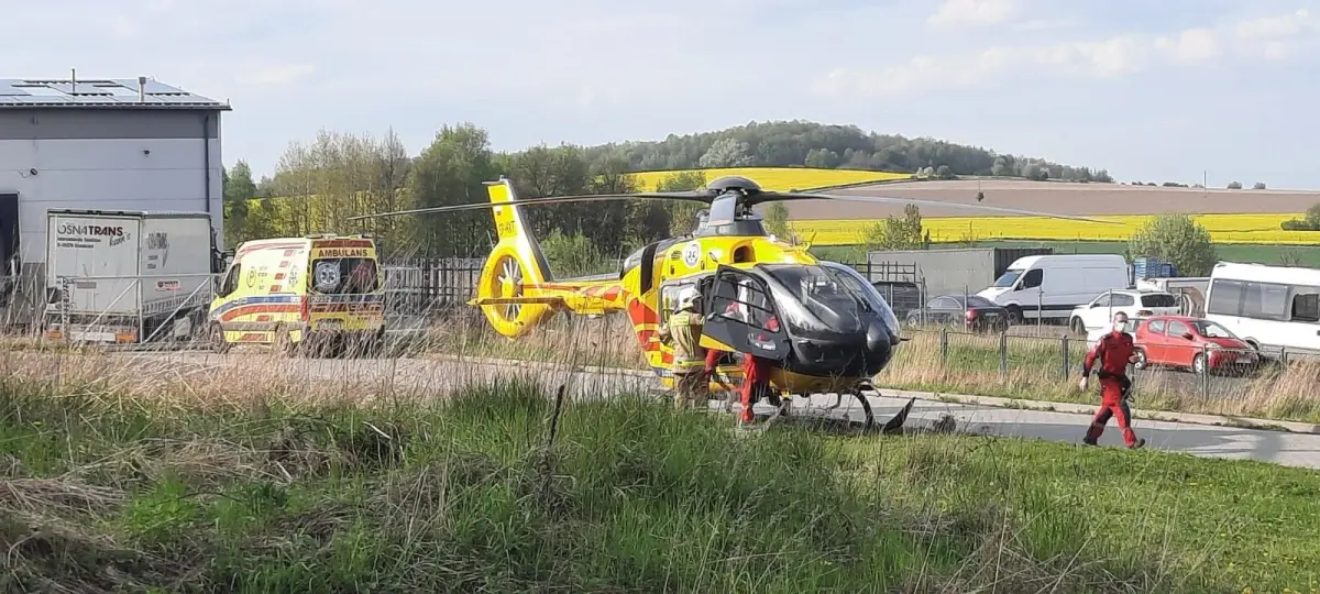 Pożar w zakładzie w Wilkowie