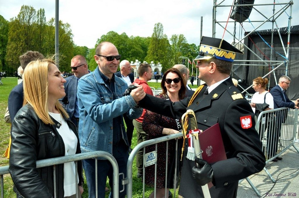 Szef dolnośląskiej straży pożarnej doceniony przez prezydenta Andrzeja Dudę