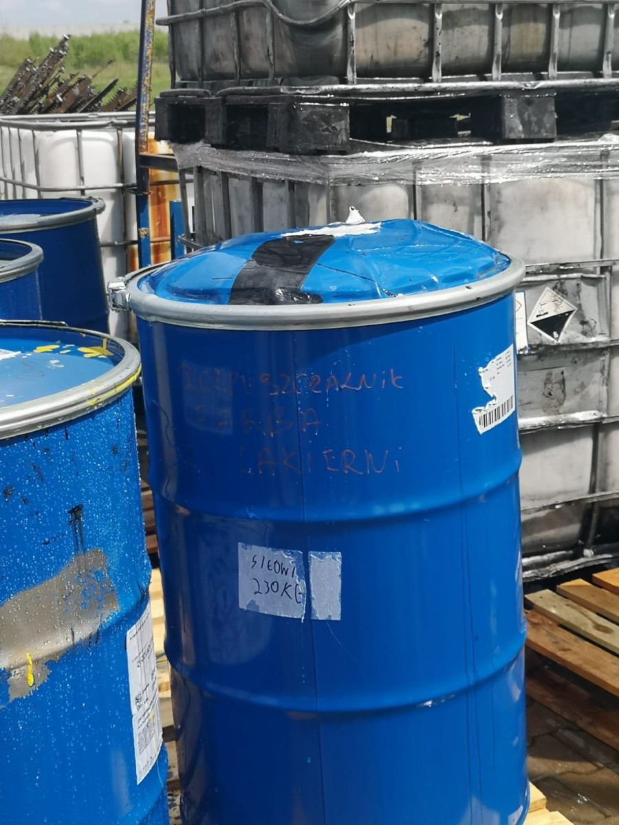 Akcja straży pożarnej na strefie