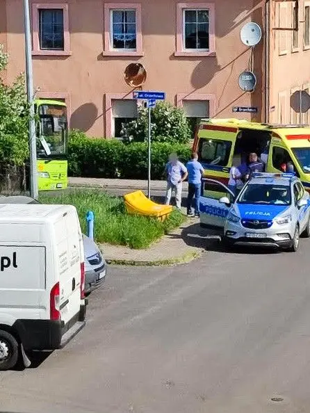 Wypadek w Kruszynie