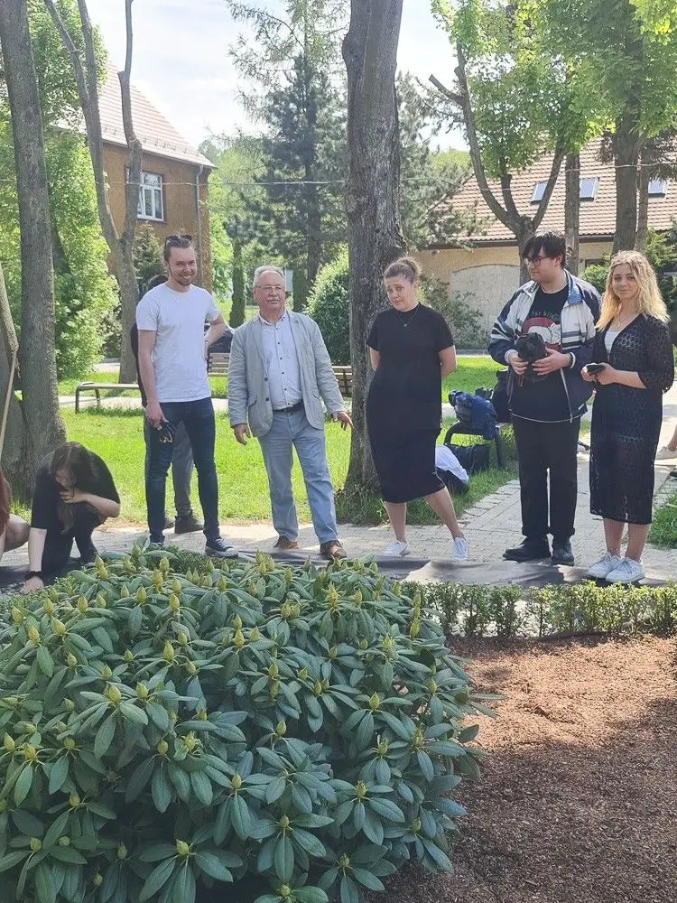Klomb przy ZSB w Bolesławcu