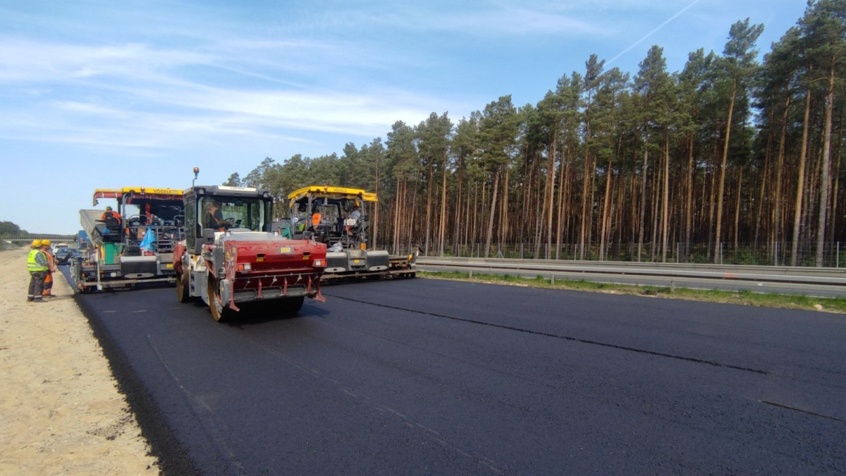 Prace przy A18 w Lubuskiem