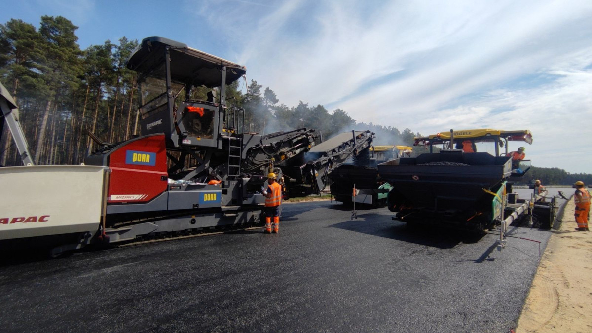 Prace przy A18 w Lubuskiem