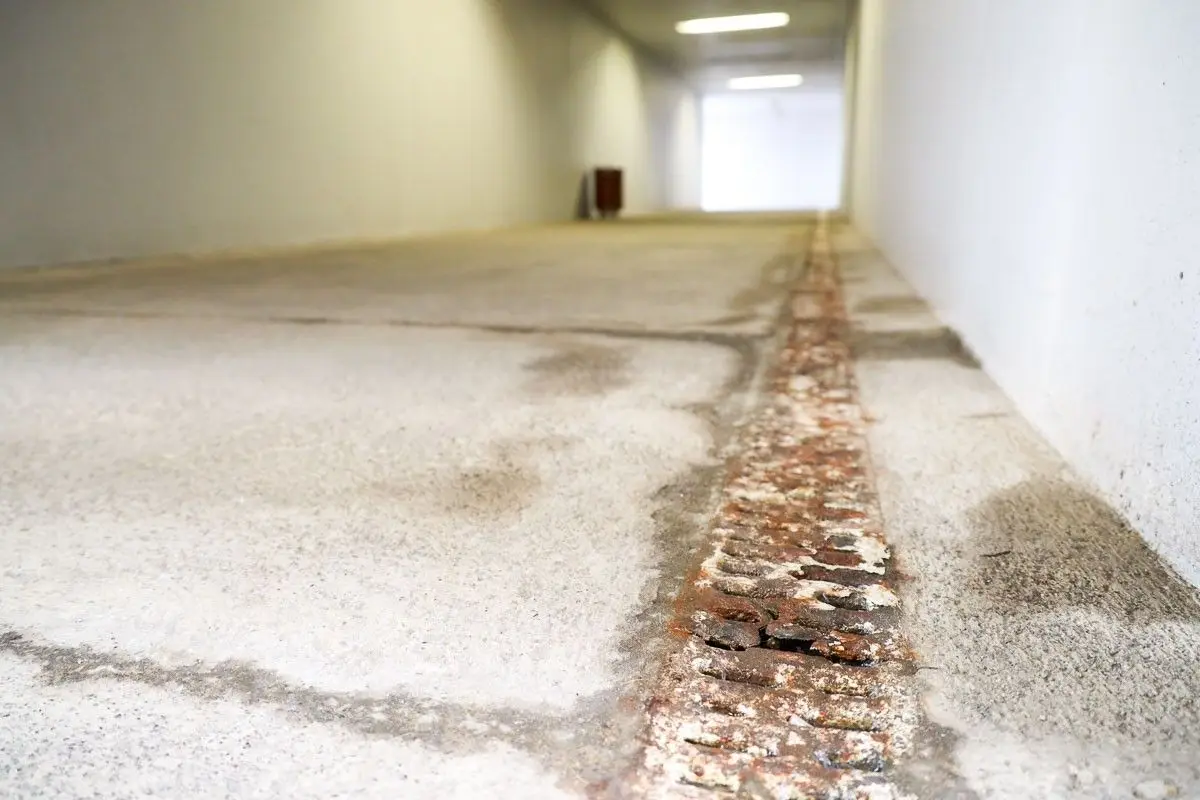 Tunel i dojścia do peronów dworca PKP w Bolesławcu