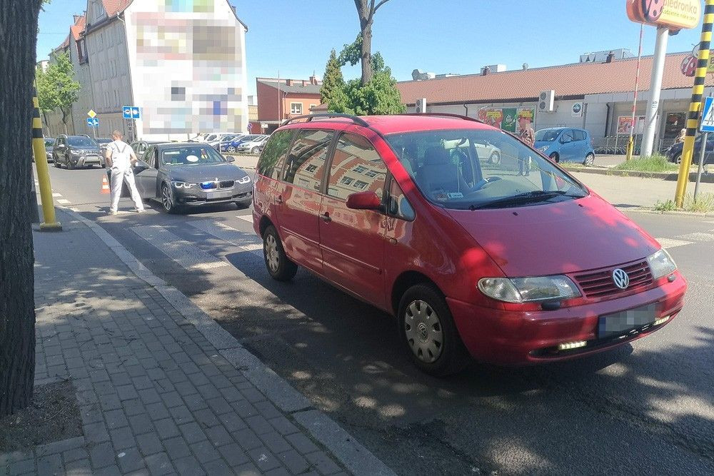 Zdarzenie przy ul. Chrobrego w Bolesławcu