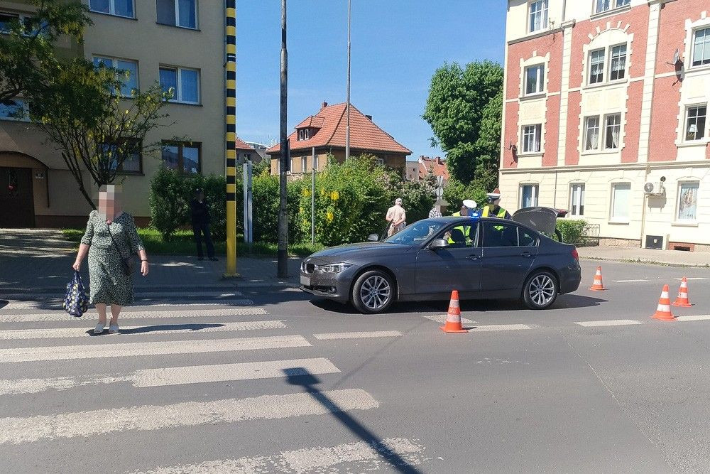 Zdarzenie przy ul. Chrobrego w Bolesławcu