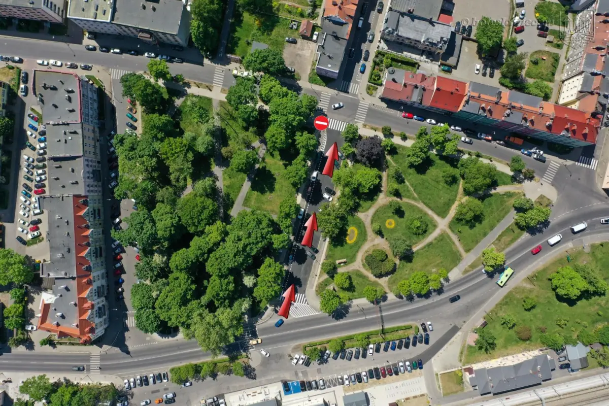 Nowa organizacja ruchu na placu Wolności