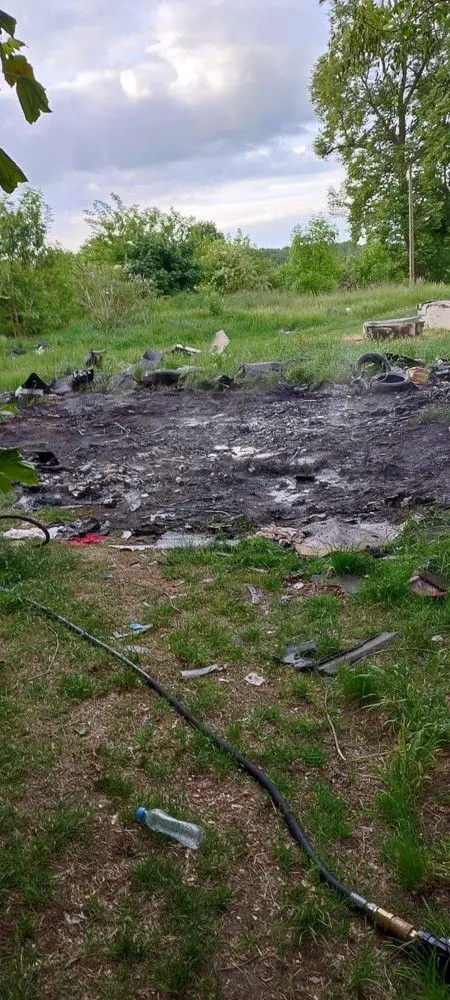 Akcja straży pożarnej w gminie Gromadka