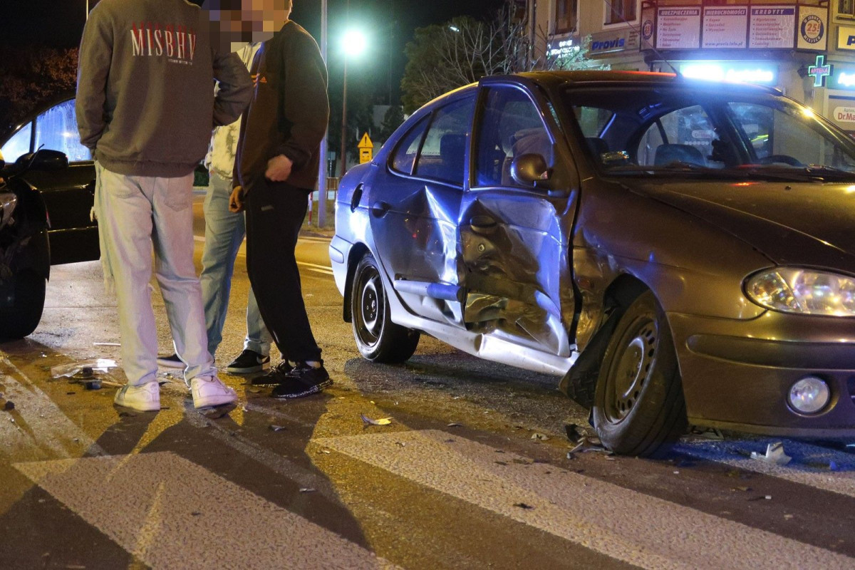 Kolizja na ulicy Zgorzeleckiej