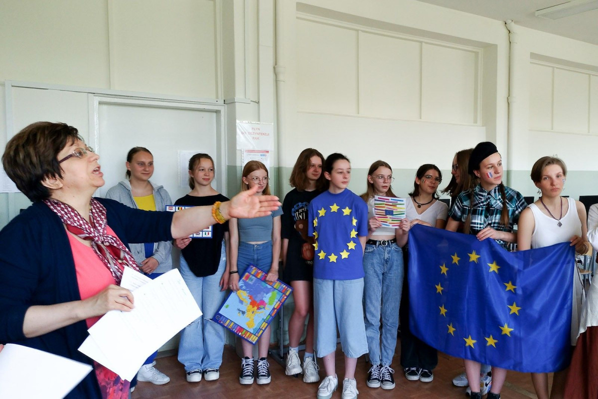 W Szkole Podstawowej nr 4 przy ul. Bielskiej zorganizowano dwudniowe obchody Dni Europy.