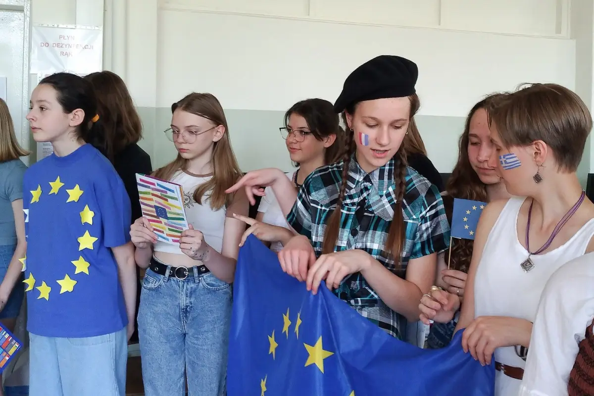 W Szkole Podstawowej nr 4 przy ul. Bielskiej zorganizowano dwudniowe obchody Dni Europy.